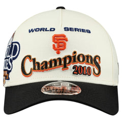 San Francisco Giants New Era World Series 9FORTY M-Crown A-Frame Adjustable Hat - MLB