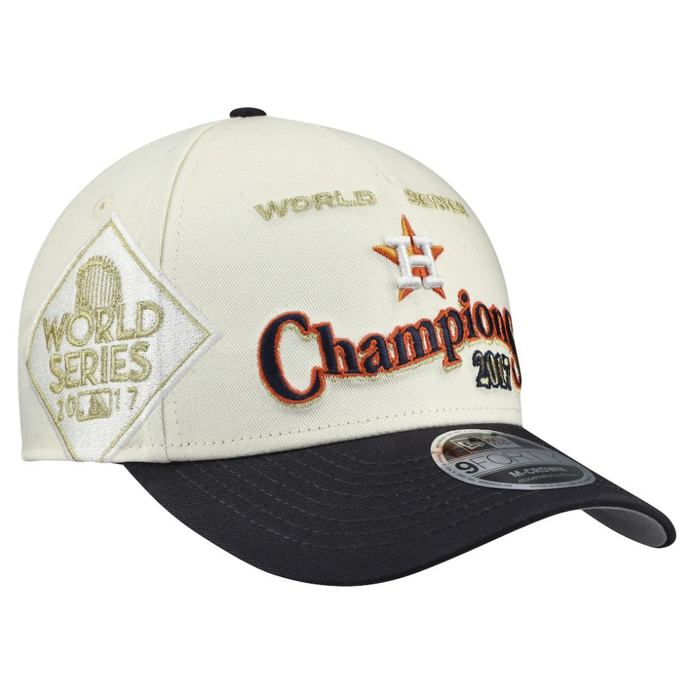 Houston Astros New Era World Series 9FORTY M-Crown A-Frame Adjustable Hat - MLB