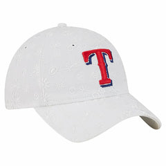 Texas Rangers New Era Women's Floral Mesh 9TWENTY Adjustable Hat - MLB