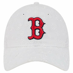 Boston Red Sox New Era Women's Floral Mesh 9TWENTY Adjustable Hat - MLB