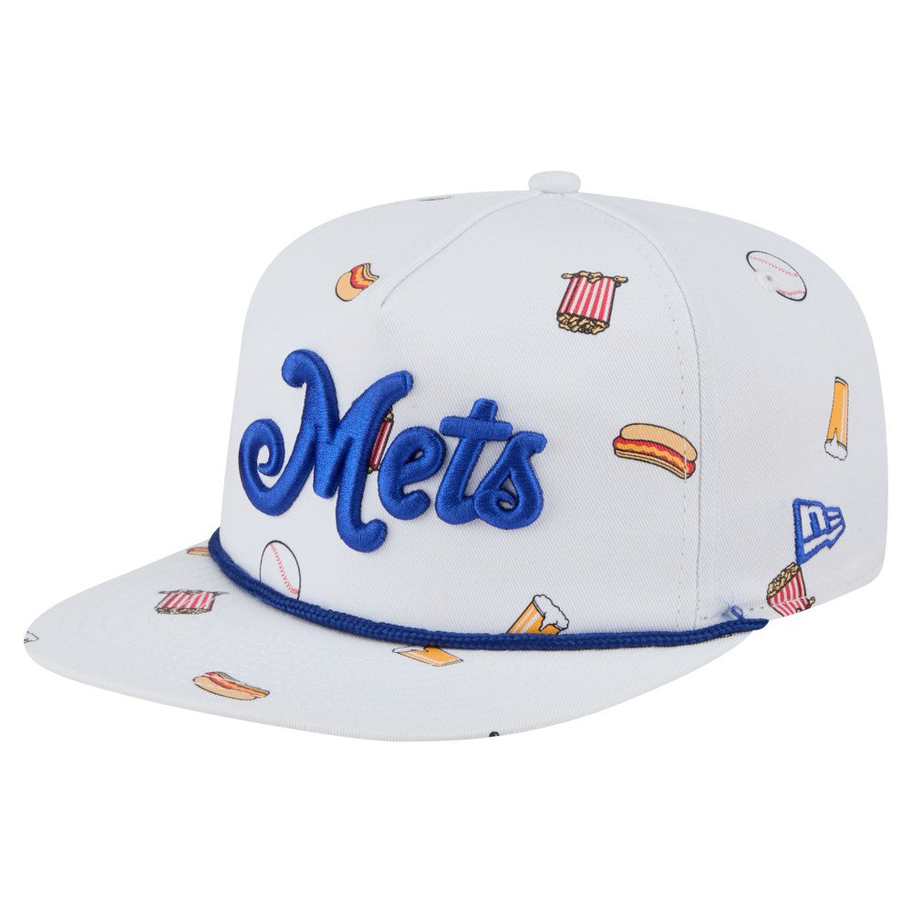 New York Mets New Era Team Cheer Rope 19TWENTY Adjustable Hat - MLB