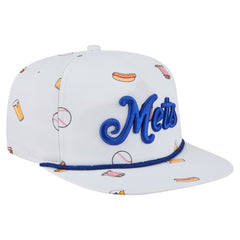 New York Mets New Era Team Cheer Rope 19TWENTY Adjustable Hat - MLB
