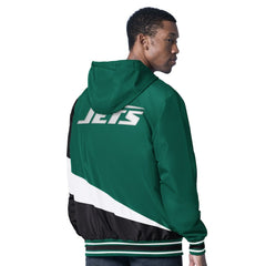 New York Jets G-III Sports by Carl Banks Dual Threat Reversable Full-Zip Hooded Jacket Green/Charcoal | NFL
