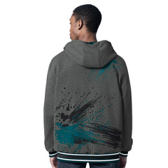 Philadelphia Eagles G-III Sports by Carl Banks Dual Threat Reversable Full-Zip Hooded Jacket Midnight Green/Charcoal | NFL