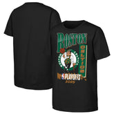 Boston Celtics Youth 2025 NBA Playoffs Hype T-Shirt Black - NBA