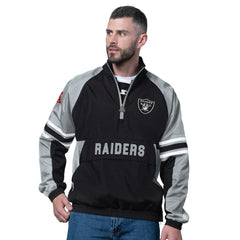 Las Vegas Raiders Starter Prospect Half-Zip Pullover Black | NFL