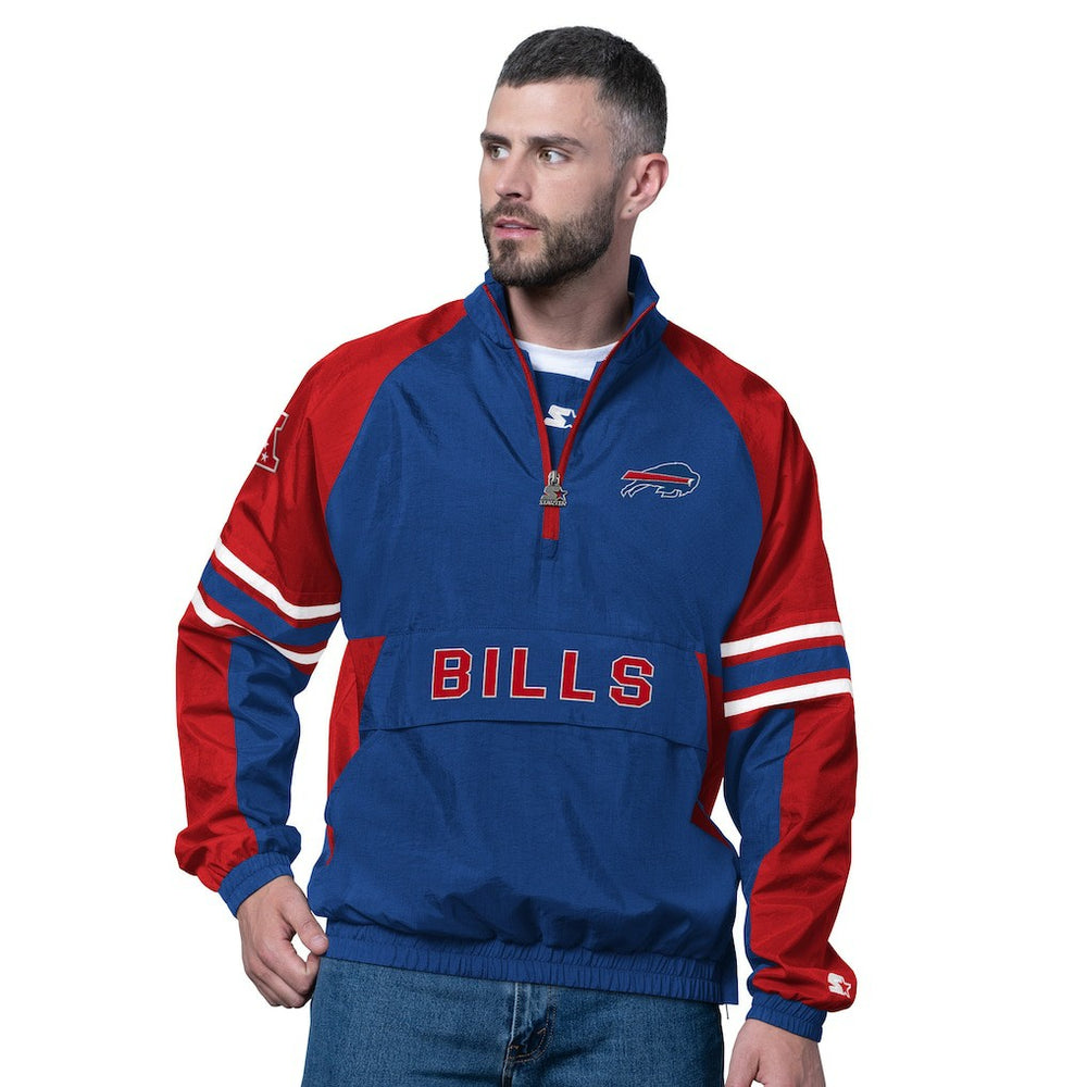 Buffalo Bills Starter Prospect Half-Zip Pullover Royal | NFL