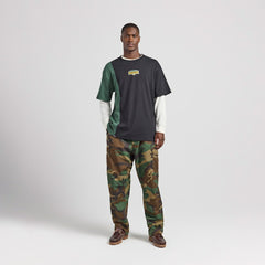 Green Bay Packers Off Season x NFL Unisex Spliced T-Shirt Black | NFL