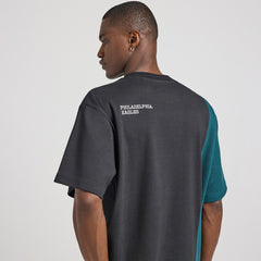 Philadelphia Eagles Off Season x NFL Unisex Spliced T-Shirt Black | NFL