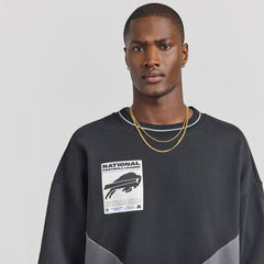 Buffalo Bills Off Season x NFL Unisex Fleece Sweatshirt Black | NFL