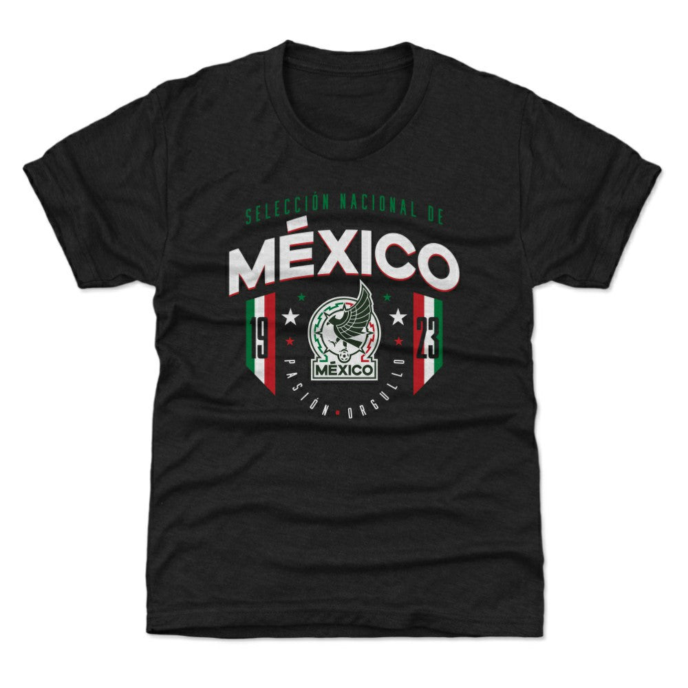 Mexico National Team 500 Level Youth 1923 T-Shirt Black - FIFA World CUP