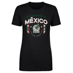 Mexico National Team 500 Level Women's 1923 T-Shirt Black - FIFA World CUP
