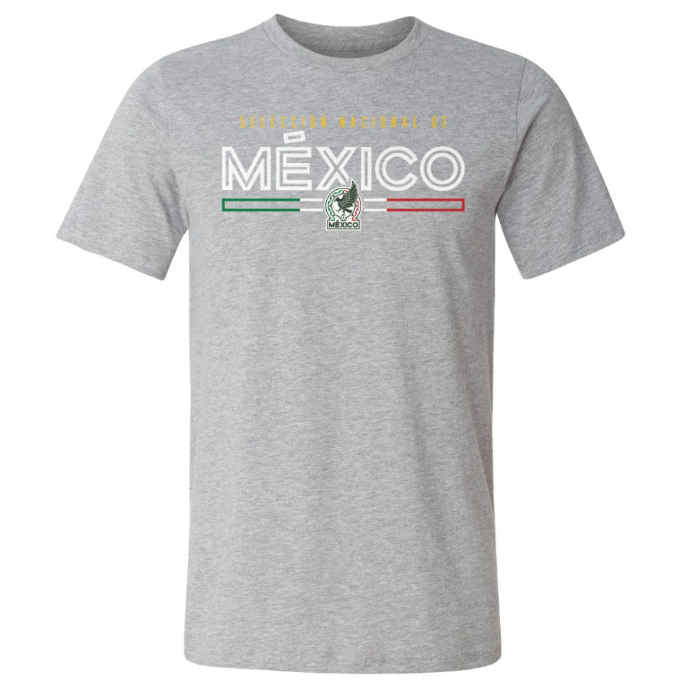 Mexico National Team 500 Level Inline T-Shirt Heather Gray - FIFA World CUP