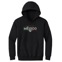 Mexico National Team 500 Level Youth Inline Pullover Hoodie Black - FIFA World CUP