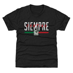 Mexico National Team 500 Level Youth Siempre Contigo T-Shirt Black - FIFA World CUP