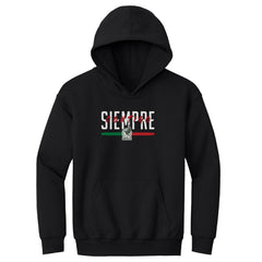 Mexico National Team 500 Level Youth Siempre Contigo Pullover Hoodie Black - FIFA World CUP