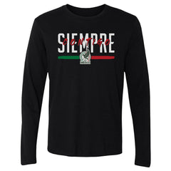 Mexico National Team 500 Level Siempre Contigo Long Sleeve T-Shirt Black - FIFA World CUP