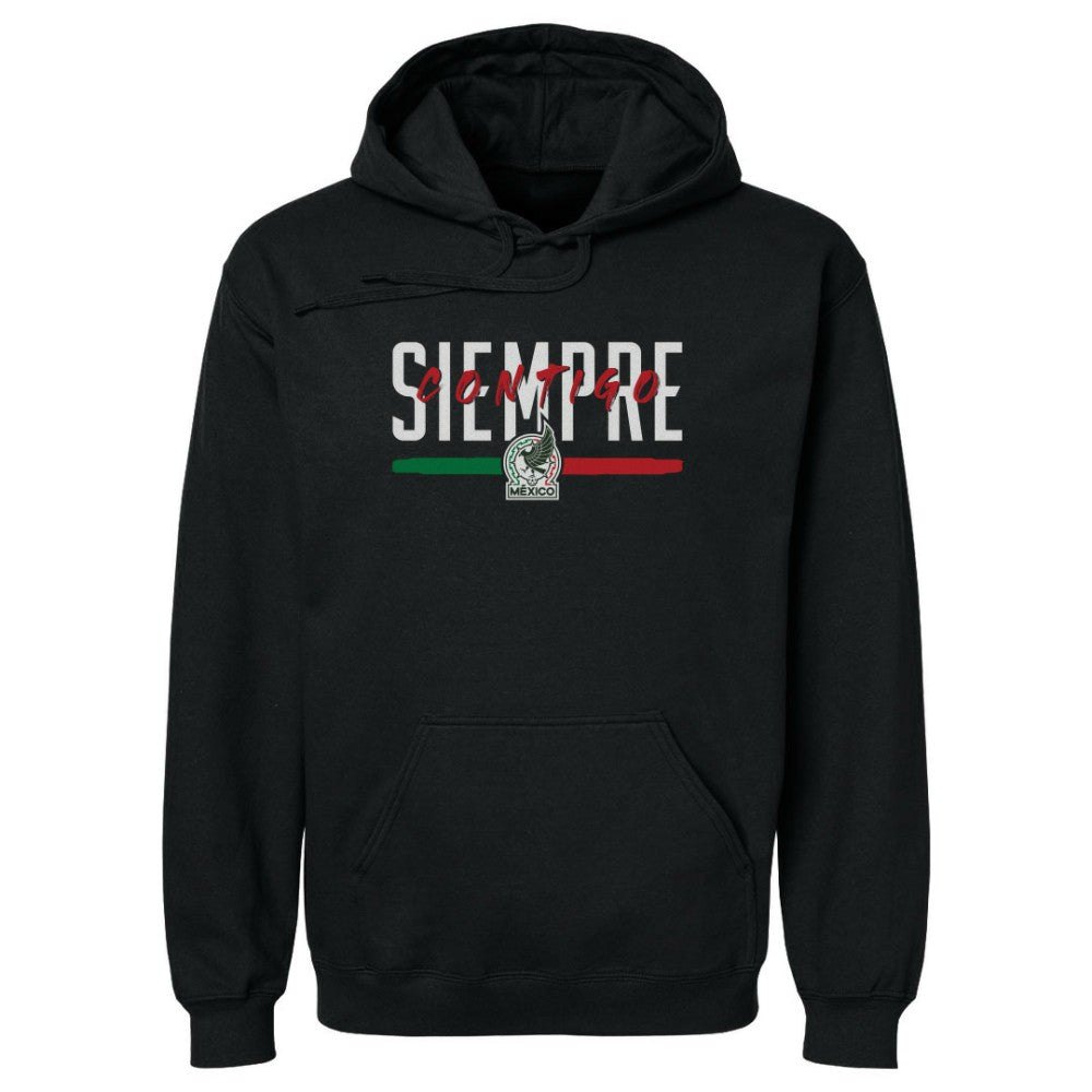 Mexico National Team 500 Level Siempre Contigo Pullover Hoodie Black - FIFA World CUP