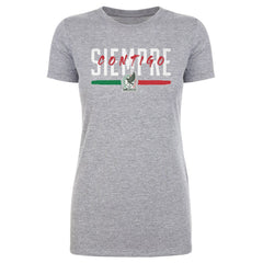 Mexico National Team 500 Level Women's Siempre Contigo T-Shirt Heather Gray - FIFA World CUP