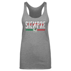 Mexico National Team 500 Level Women's Siempre Contigo Tri-Blend Tank Top Gray - FIFA World CUP