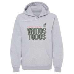 Mexico National Team 500 Level Vamos Todos Inline Bold Pullover Hoodie Gray - FIFA World CUP