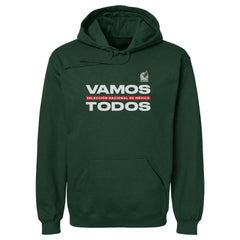 Mexico National Team 500 Level Vamos Todos Pullover Hoodie Dark Green - FIFA World CUP