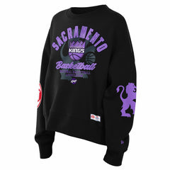 Sacramento Kings Women's 2025/26 City Edition Sweatshirt Black - NBA