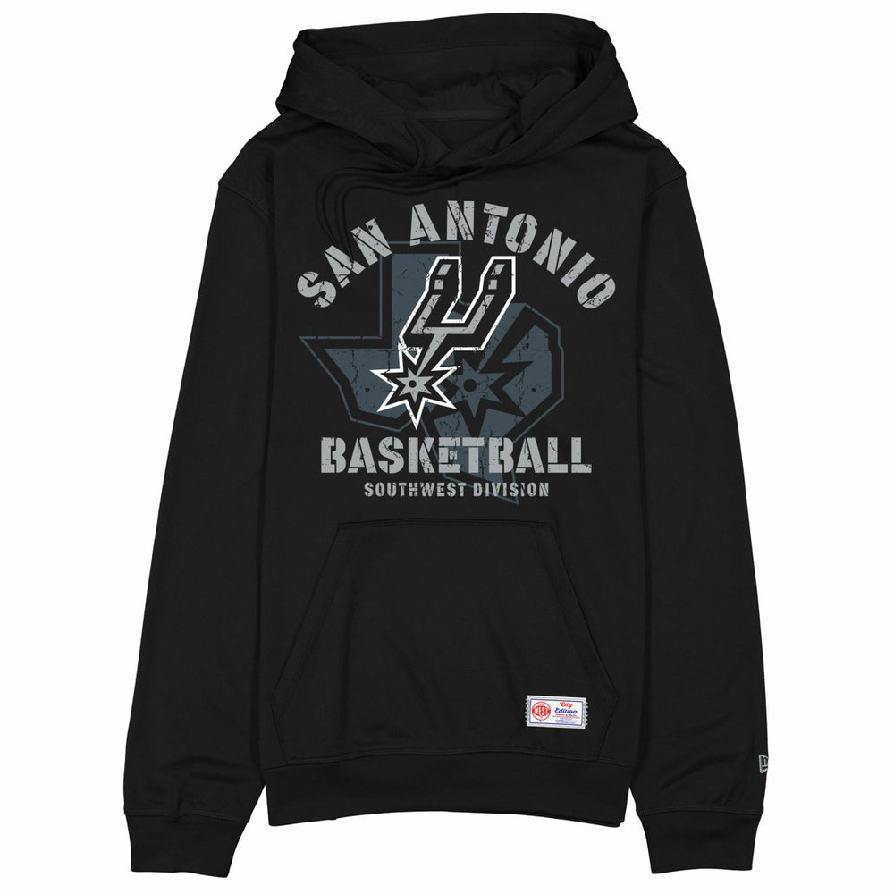 San Antonio Spurs 2025/26 City Edition Fleece Hoodie Black - NBA