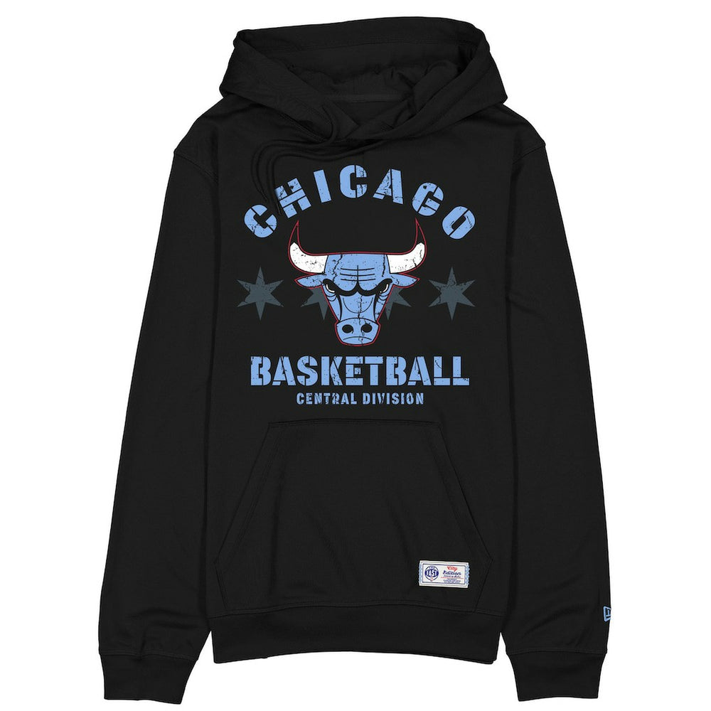 Chicago Bulls 2025/26 City Edition Fleece Hoodie Black - NBA