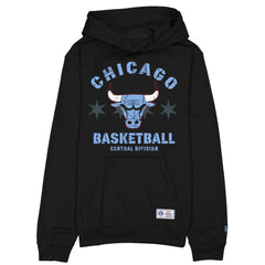 Chicago Bulls 2025/26 City Edition Fleece Hoodie Black - NBA