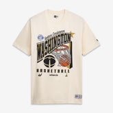 Washington Wizards Oversized City Edition Remix Vintage T-Shirt Cream - NBA