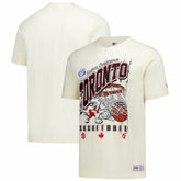 Toronto Raptors Oversized City Edition Remix Vintage T-Shirt Cream - NBA