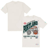 Portland Trail Blazers Oversized City Edition Remix Vintage T-Shirt Cream - NBA