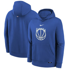 Orlando Magic Youth 2025/26 City Edition Club Fleece Pullover Hoodie Platinum - NBA
