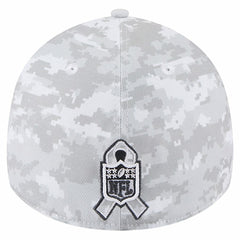 New Orleans Saints New Era 2025 Salute to Service Digital Camo Fan Pack 39THIRTY Flex Hat White | NFL