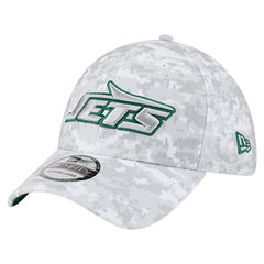 New York Jets New Era 2025 Salute to Service Digital Camo Fan Pack 39THIRTY Flex Hat White | NFL