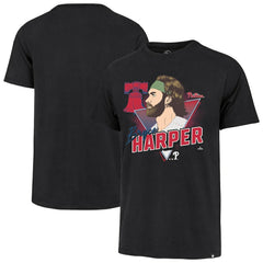 Bryce Harper Philadelphia Phillies '47 Player Caricature Franklin T-Shirt - MLB
