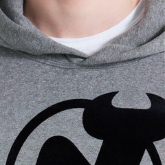 New Jersey Devils Todd Snyder Pullover Hoodie - Dark Heather Gray - NHL