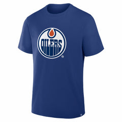 Edmonton Oilers Fanatics Essential Legacy T-Shirt - Royal - NHL