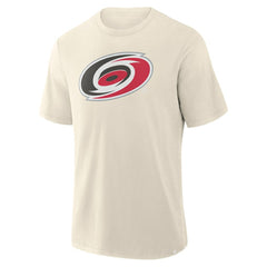 Carolina Hurricanes Fanatics Stadium Slub T-Shirt - Cream - NHL