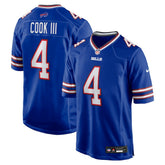 James Cook III Buffalo Bills Team Game Jersey Royal | Nike for Sale