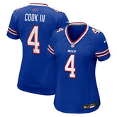 James Cook III Buffalo Bills Women's Team Game Jersey Royal | Nike for Sale