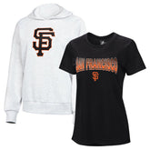 San Francisco Giants G-III 4Her by Carl Banks Women's T-Shirt and Hoodie Combo Pack - MLB