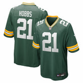 Nate Hobbs Green Bay Packers Team Game Jersey Green | Nike for Sale