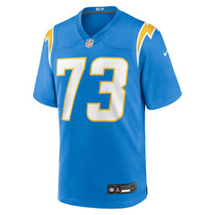 Mekhi Becton Los Angeles Chargers Team Game Jersey Powder Blue | Nike for Sale
