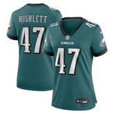 Charley Hughlett Philadelphia Eagles Women's Team Game Jersey Midnight Green | Nike for Sale