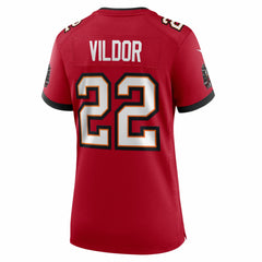 Kindle Vildor Tampa Bay Buccaneers Women's Team Game Jersey Red | Nike for Sale