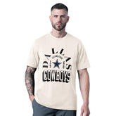 Dallas Cowboys MSX by Michael Strahan Whiteout Vintage T-Shirt White | NFL