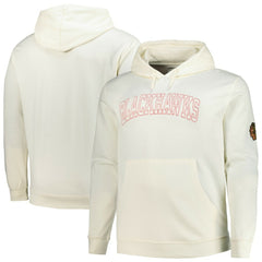 Chicago Blackhawks Fanatics Big &Tall Stitch Hoodie - Cream - NHL