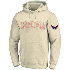 Washington Capitals Fanatics Big &Tall Stitch Hoodie - Cream - NHL